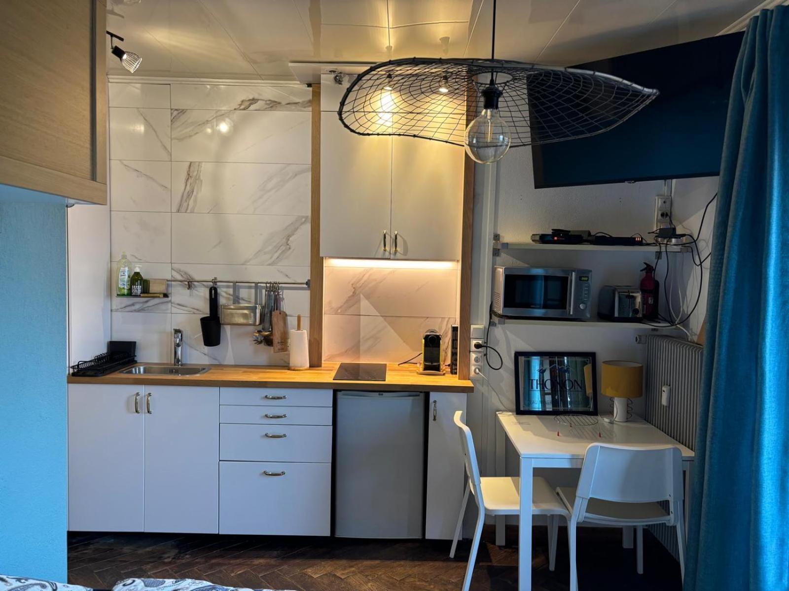 Petit Studio Hyper Centre Vue Lac Thonon-O-Phil-De-L-Eau المظهر الخارجي الصورة